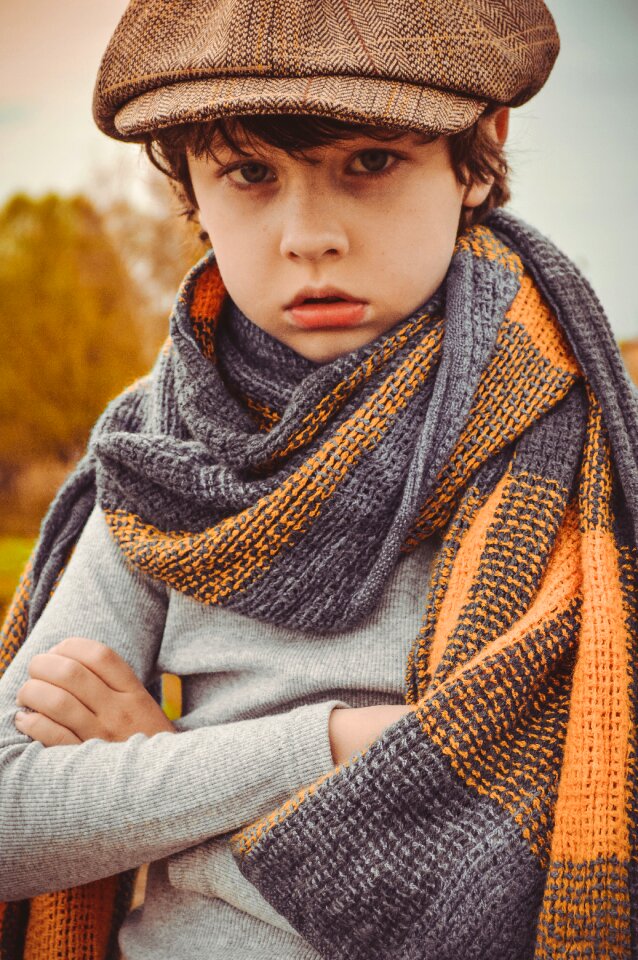 Kids grown up scarf photo