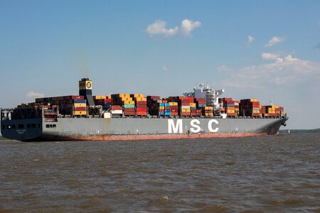 Frachtschiff transport shipping photo