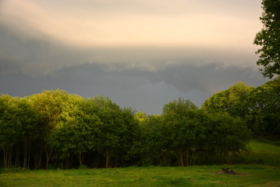 Storm weather dark