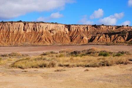 Landscape pamplona dry arid