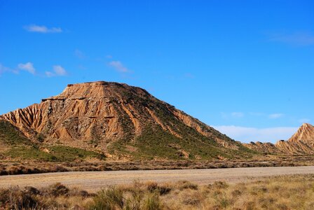 Landscape pamplona dry arid
