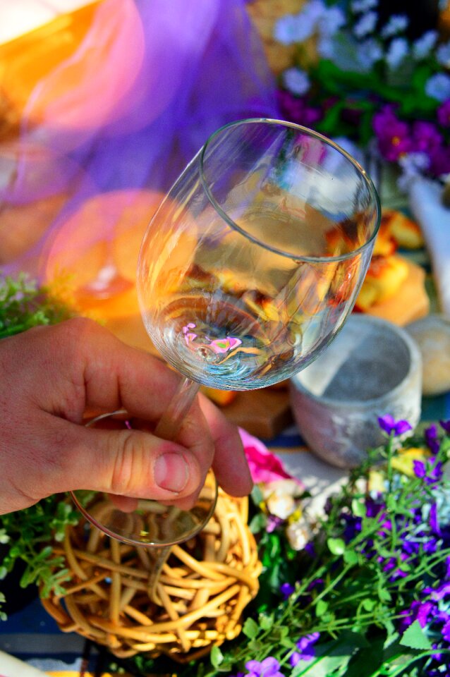 Drink wine romantic