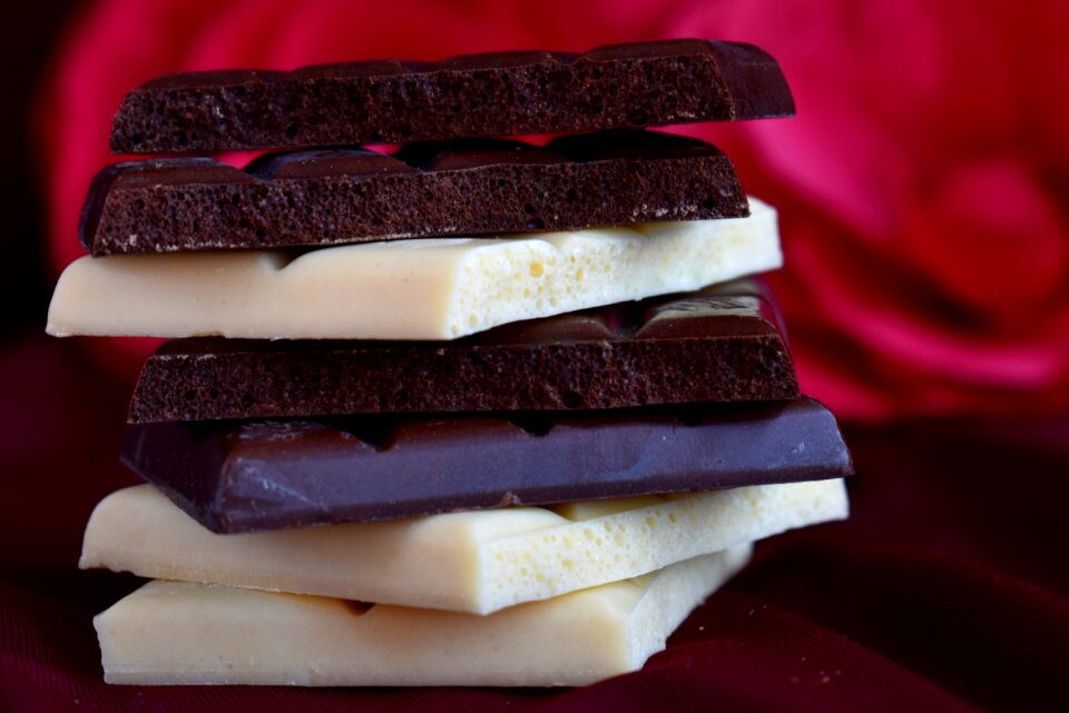 Dark chocolate sweet sweets