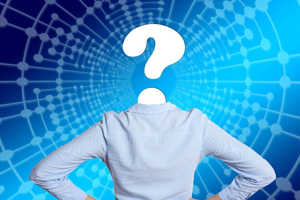 Networked question mark network