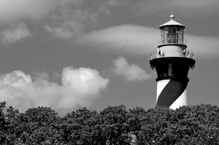 Lighthouse beacon warning photo