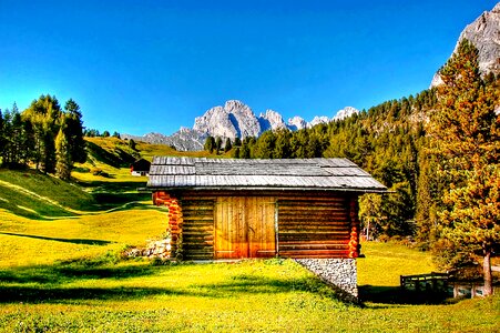 Italy mountains alm photo