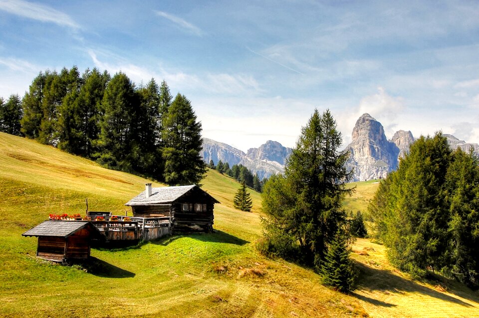 Hut italy mountains