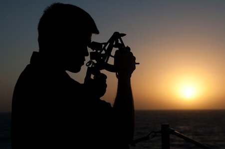 Instrument outdoors sunset