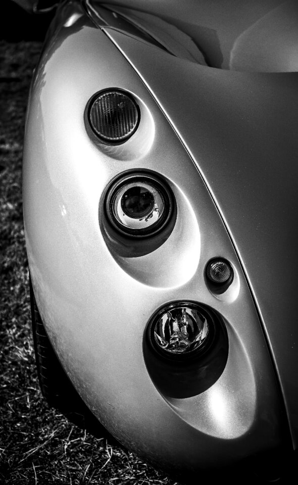Led fast vehicle