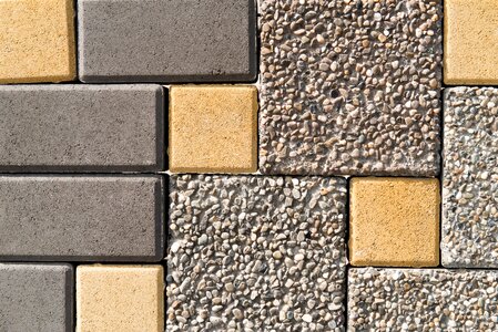 Pavement wall building