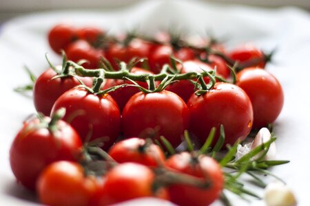 Healthy red fresh