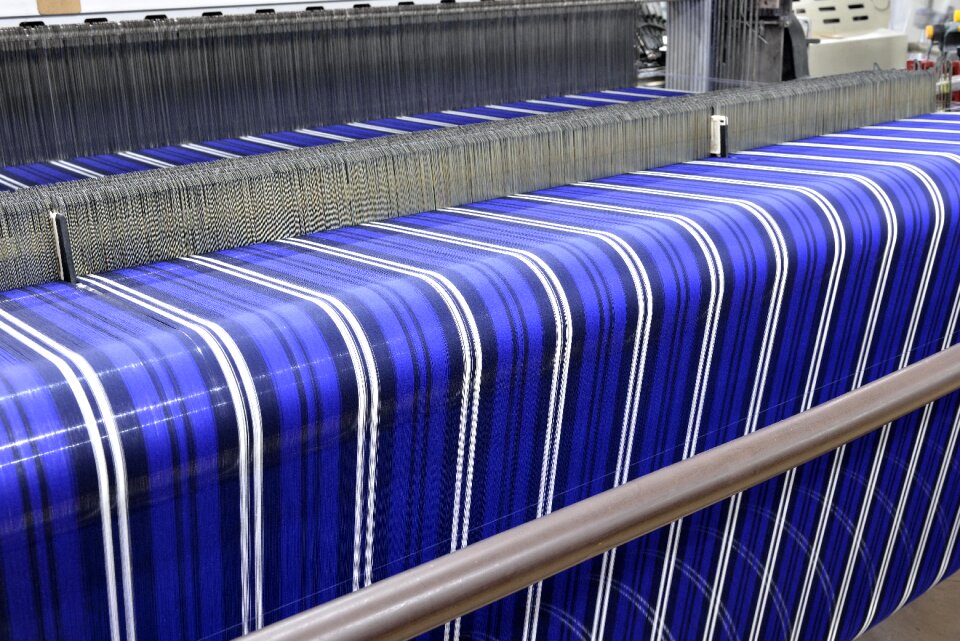Factory machine yarn