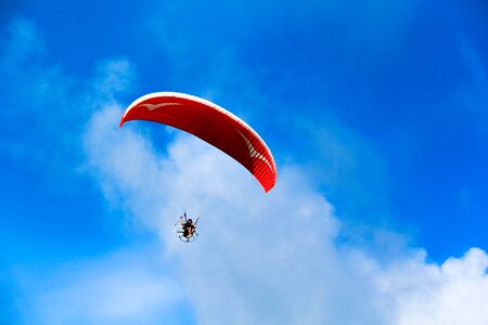 Air sports the sky