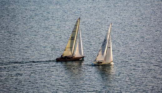 Landscape sailboat ship photo