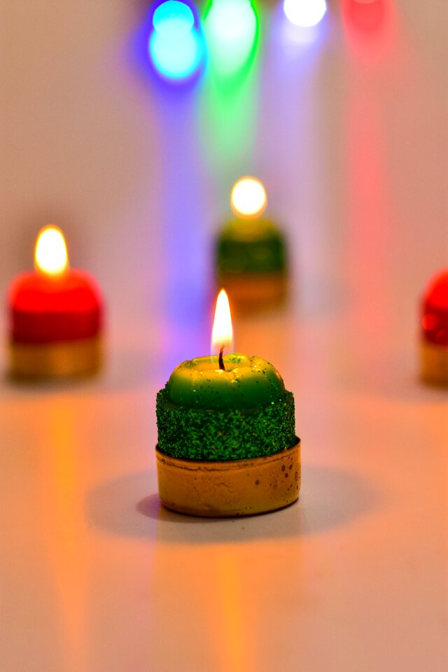 Candles decoration flame