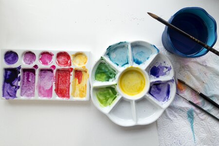 Color brush preparation