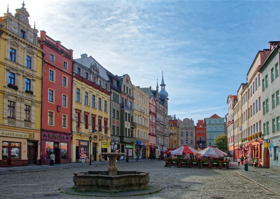 świdnica historic center architecture