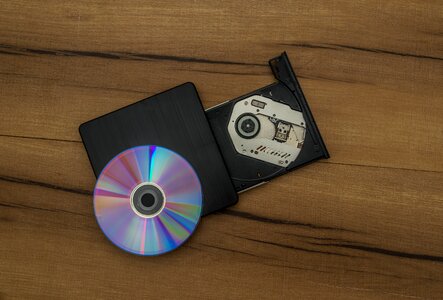 Compact disc disk drive photo