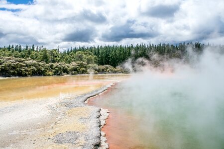 Hotpool fog geothermal energy