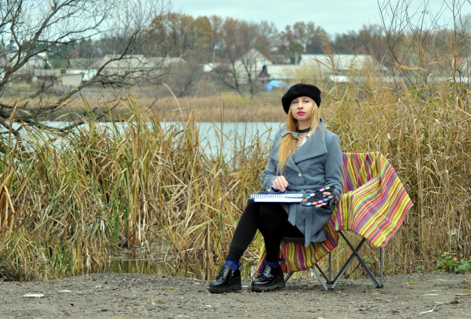 Late autumn draws plein air