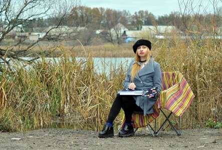 Late autumn draws plein air