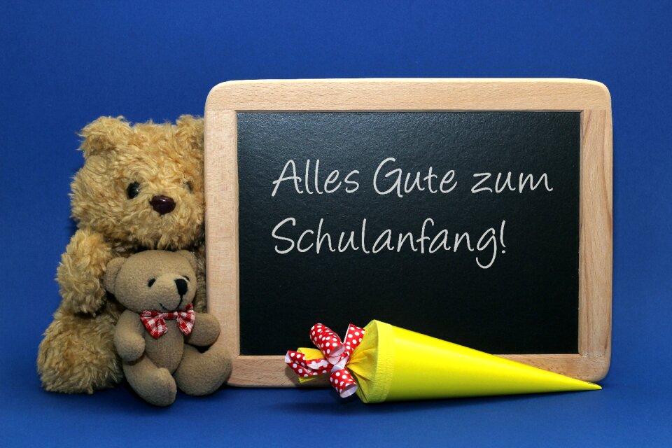 School enrollment schulbeginn school start