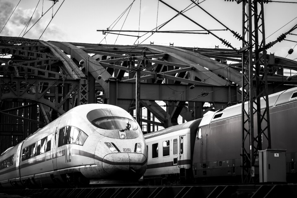 Railway railway bridge travel