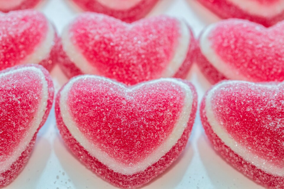 Red romantic love