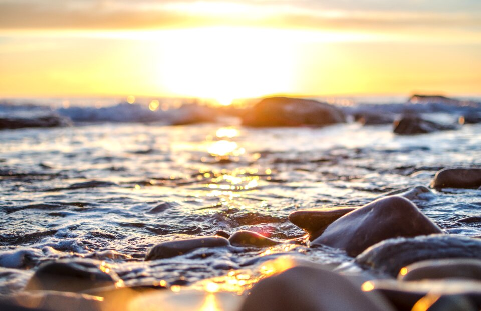 Water summer twilight