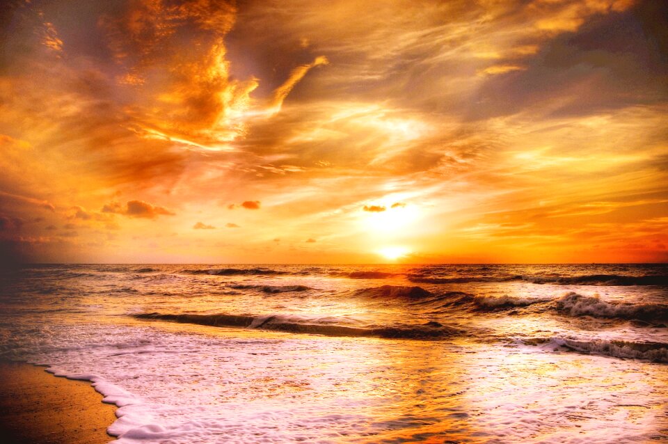Sky coast sea