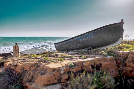 Coast fishing ocean