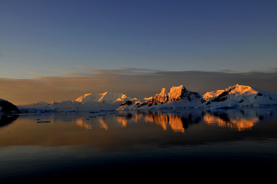 Sea water south pole
