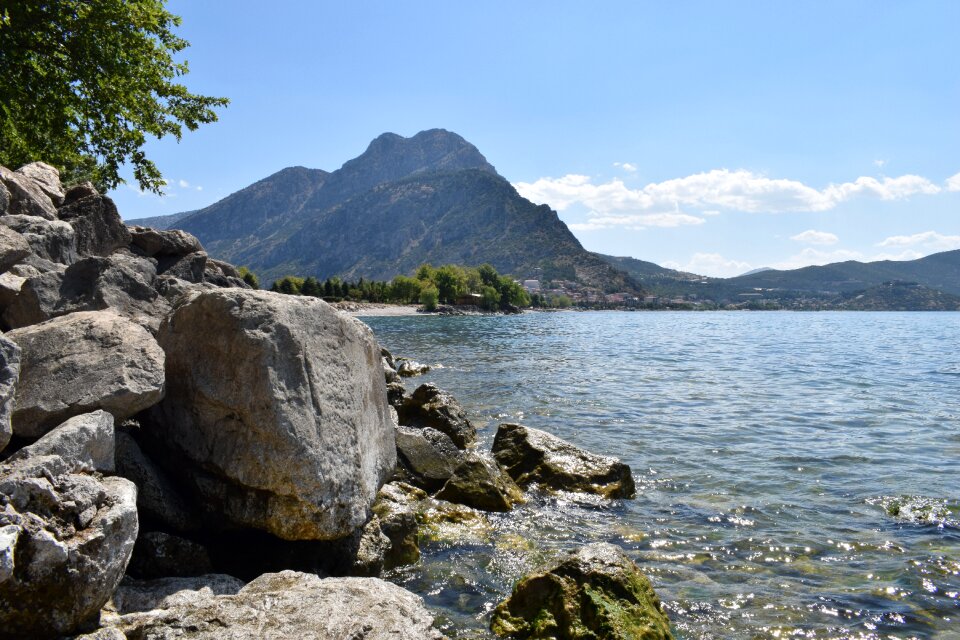 Lake beach marine