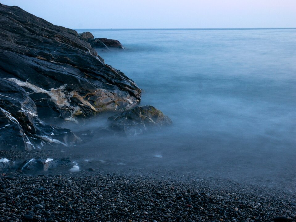 Landscape costa rocks