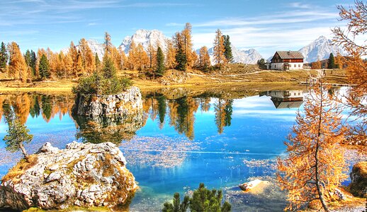 Alpine nature lake