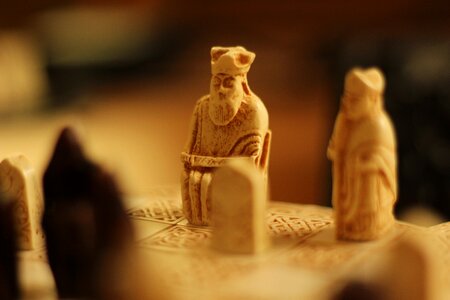 Isle of lewis chess board king