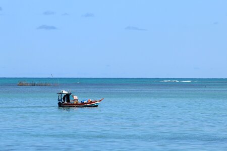 Brazil sea fisherman photo