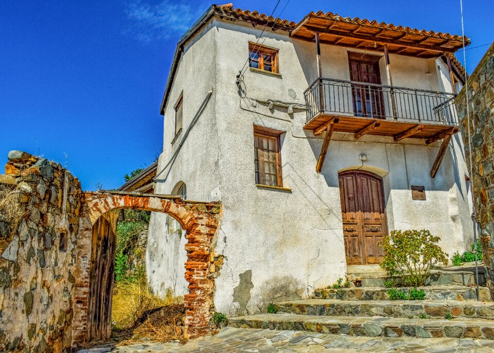 Traditional facade building