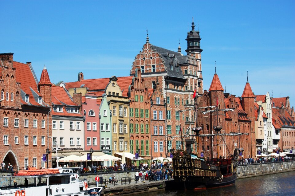 Gdańsk architecture the old town