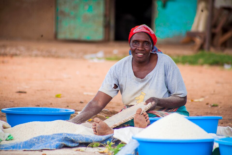 Africa mother agriculture