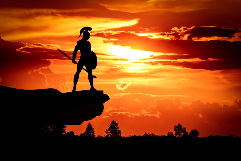 Dusk roman soldier