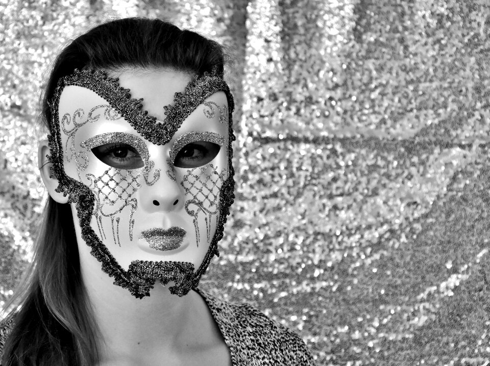 Costume carnival mysterious