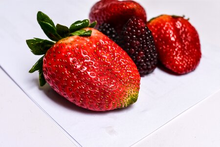 Strawberry fruit fresh photo