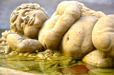 Sculpture boy youth
