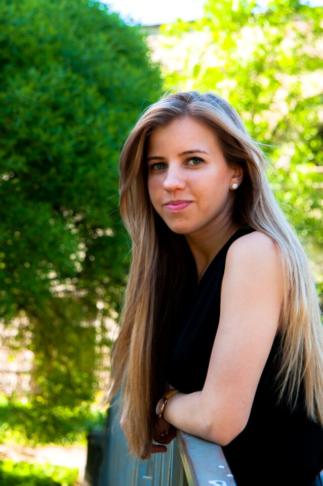 Beautiful portrait woman