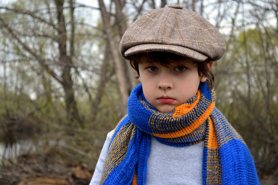 Outdoors nature scarf