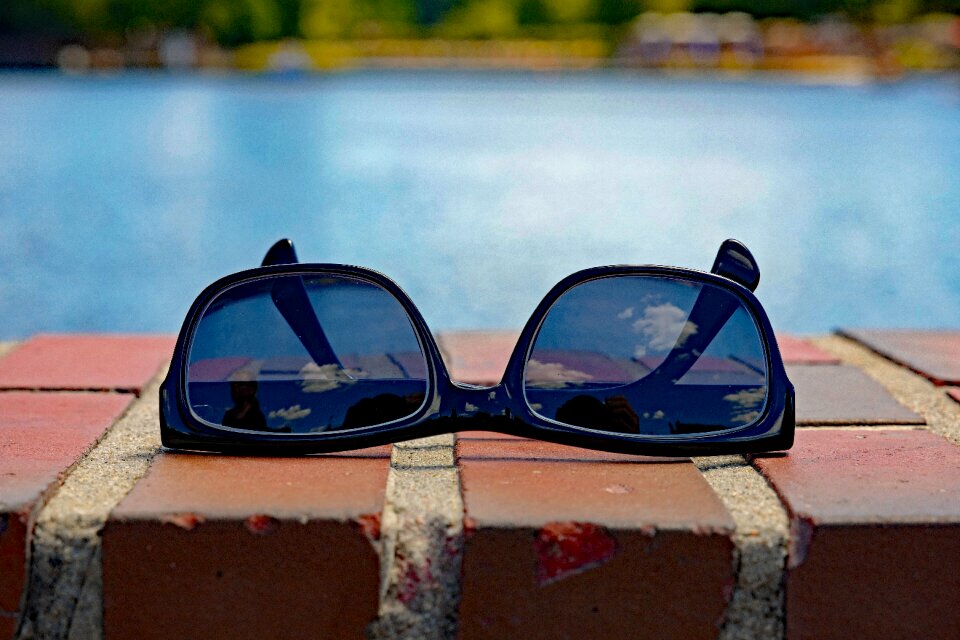 Leisure glasses sun photo