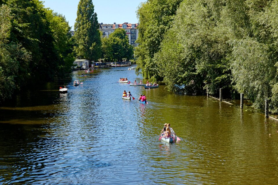 Boats city romantic