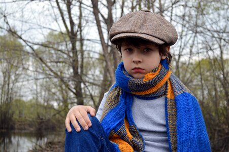 Coldly nature portrait