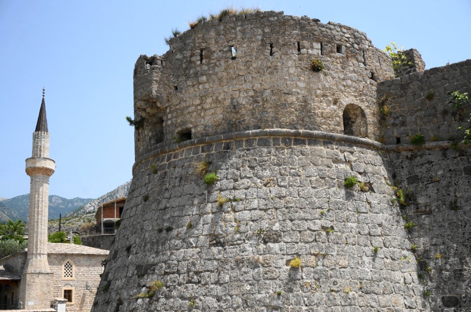 Montenegro tower castle